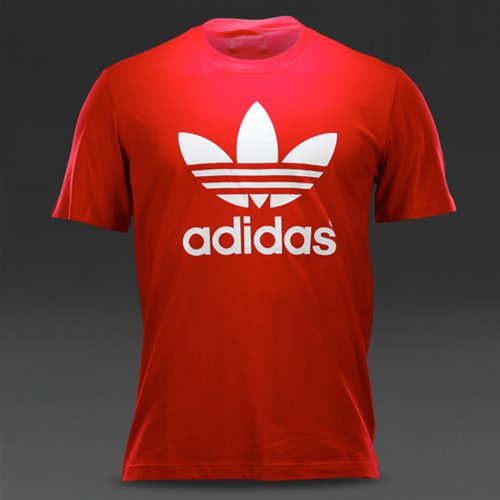 Adidas Originals Trefoil Logo T-Shirt Collegiate Red/White for Men